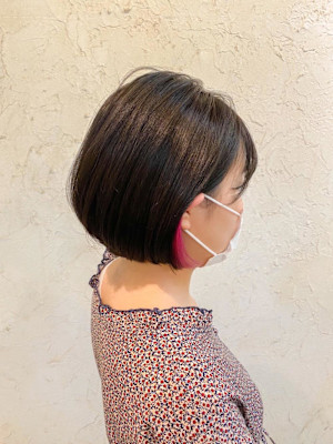 【Flor】*ミニボブ+イヤリングカラー*