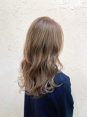 【Flor】*３DハイライトL+ アッシュベージュ*