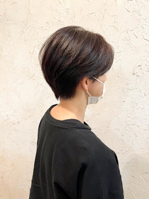 【Flor】*マニッシュショート+ココアブラウン*