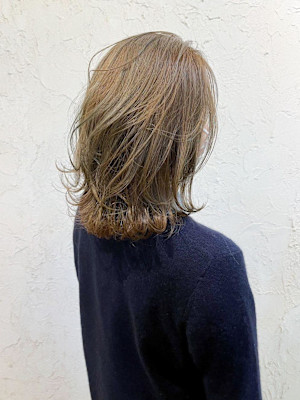 【Flor】*くびれミディ+ヘーゼルベージュ*