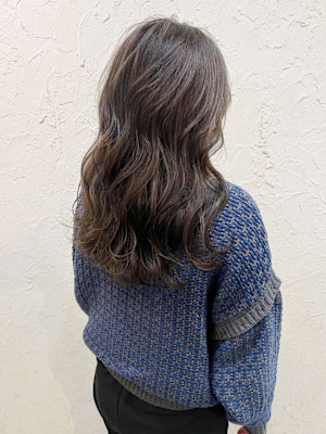 【Flor】*フェミニティロング+スモーキーベージュ*