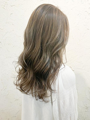 【Flor】*ヘルシーロング+グレージュアッシュ*