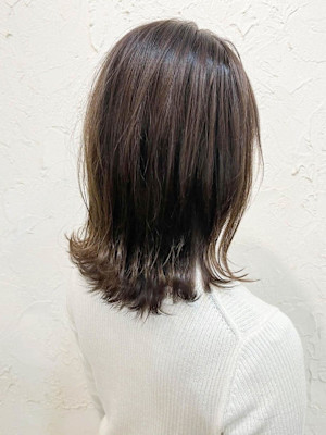 【Flor】*くびれセミディ+オリーブグレージュ*