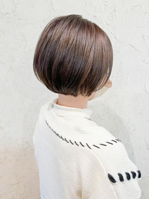 【Flor】*ショートボブ+シアーラテベージュ*