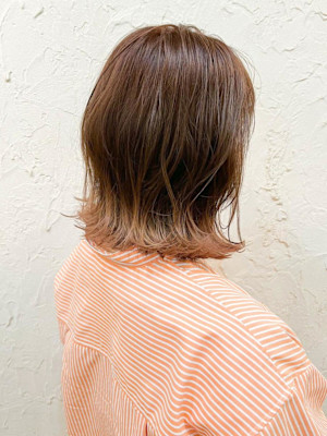 【Flor】*くびれボブ+シアーベージュ*