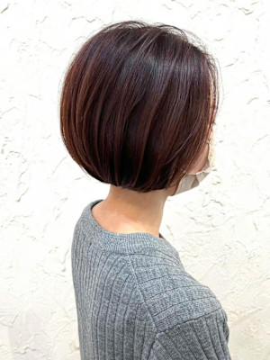 【Flor】*小顔+ショートボブ+モカベージュ*