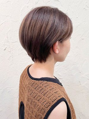 【Flor】*大人ショート+ニュアンスベージュ*