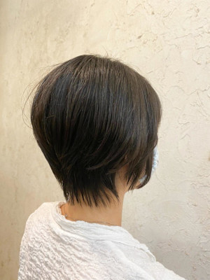 【Flor】*マニッシュショート+チャコールグレー*