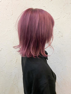 【Flor】*くびれボブディ+バーガンディピンク*