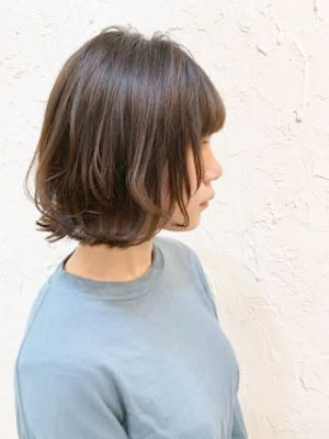 【Flor】*くびれボブ+アッシュベージュ*