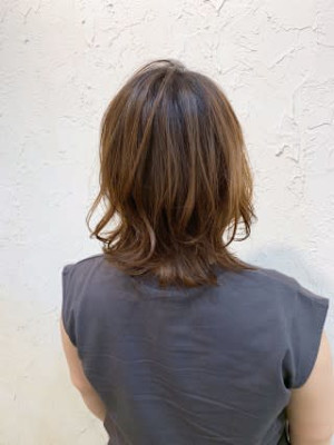 【Flor】*くびれセミディパーマ+ボブディ*