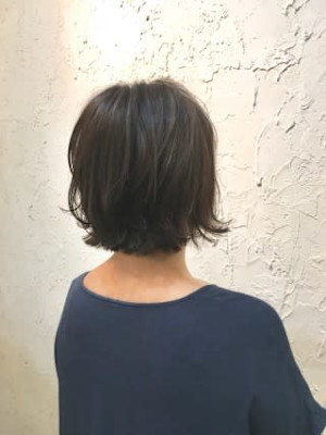 【Flor】*シフォンボブディ+ダークモカブラウン*