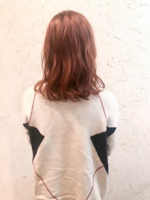 【Flor】*ゆるカール+ピンクブランジュ*