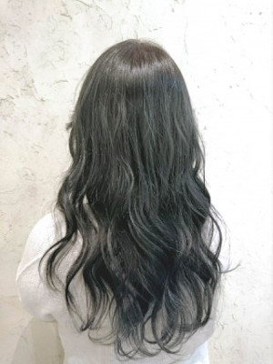 【Flor】*ノットヘア+ネイビーグレージュ*