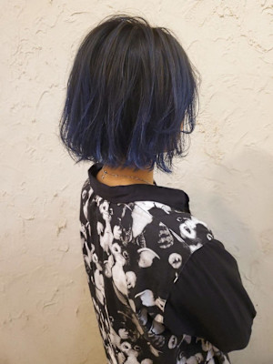 【Flor】*シフォンボブ+裾ブルージュ*