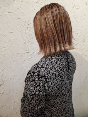 【Flor】*外はねロブ+ハニーベージュ*