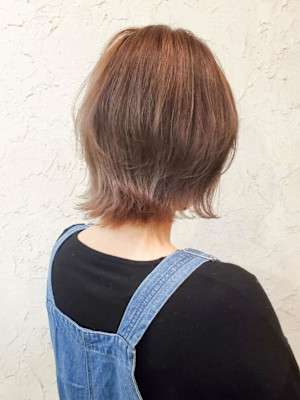 【Flor】*くびれボブ+ヌーディベージュ*