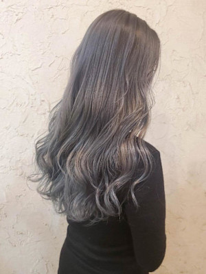 【Flor】*韓流カール+ホワイトグレー*