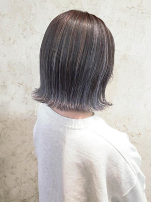 【Flor】*３Dカラー+ペールアッシュ×グレー*