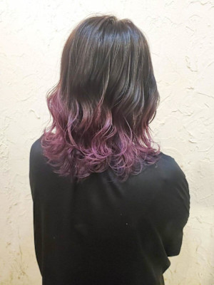 【Flor】*グラデーション+ラベンダー×アッシュ*