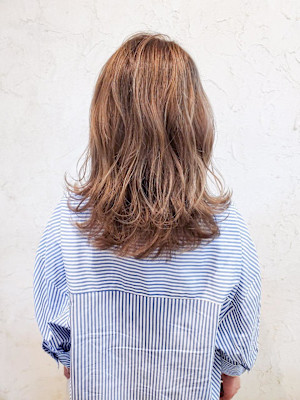 【Flor】*くびれセミディ+マロンベージュ*