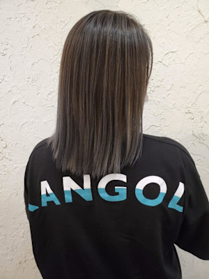 【Flor】*外はねロブ+バレイヤージュ*