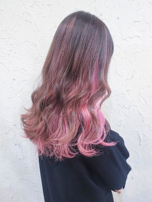 【Flor】*メルトカラー+ピンク×ブラウン＊