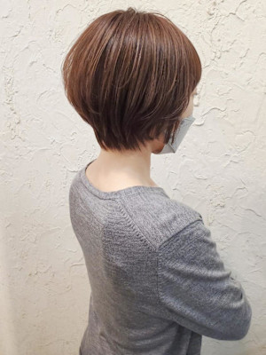 【Flor】*束感ショート+ヴェールベージュ*