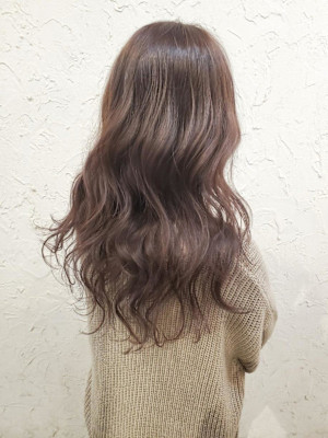 【Flor】*フェザーロング+ヌーディモーヴ*