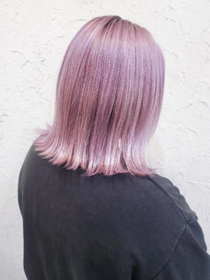 【Flor】＊くびれボブ＋ペールラベンダー*