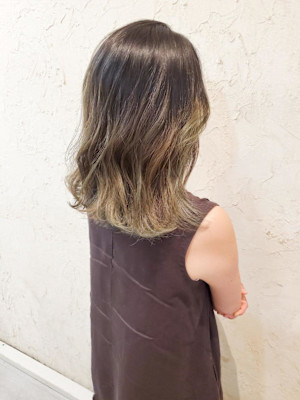 【Flor】*グラデーション+ミルクティアッシュ*