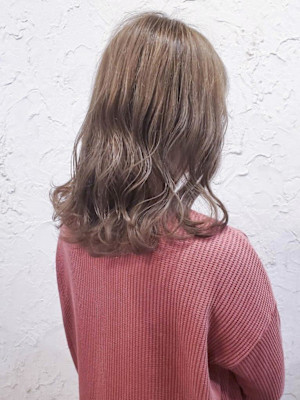 【Flor】*くびれセミディ+ミルクティーベージュ*