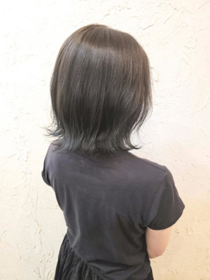 【Flor】*外はねロブ+ネイビーアッシュ*