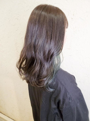 【Flor_上大岡】*インナーカラー+ネイビーカラー*