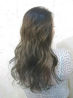 【Flor】*カーキグレージュ+グラデーション*