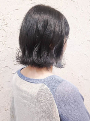 【Flor】*外ハネボブ+ダークグレージュ*