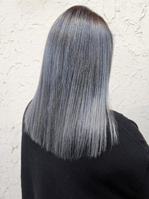 【Flor】*ダブルカラー＋シルバーホワイト*