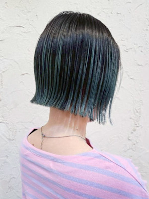 【Flor】*グラデーション+ミントアッシュ*