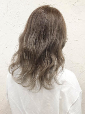 【Flor】*外国人風透明感カラー+シルバーアッシュ*