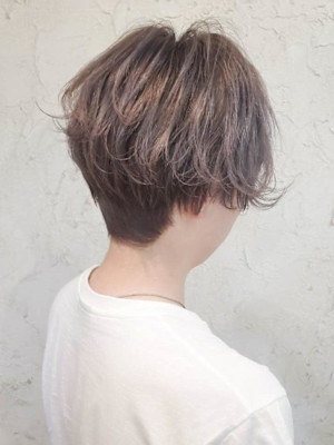 【Flor】*ハンサムショート+グレーアッシュ*