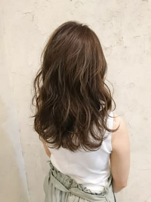 【Flor】*くびれセミディ+ラベンダーアッシュ*