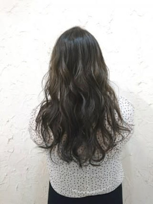 【Flor】*くびれロング+ネイビー×グレージュ*