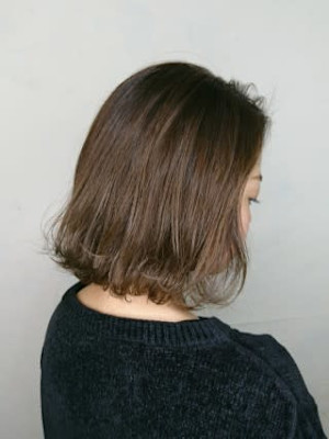 【Flor】*ボブディ+グレージュブラウン*