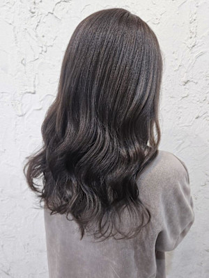 【Flor】*グレージュアッシュ＋韓国風巻き*