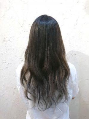 【Flor】*グレーブルージュ×グラデーション*