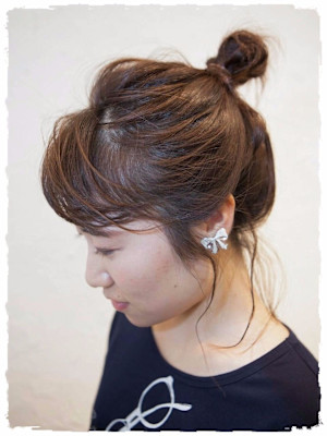 【Flor】*ミディアムレイヤーのアレンジスタイル*