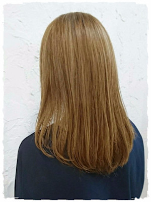 【Flor】*外国人風ハイライト×ライムベージュ*