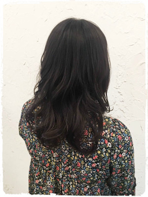 【*+お客様STYLE+*ゆるふわセミディ*デジタルパーマ】