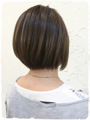 【*+お客様STYLE+*前下がりボブショート*】