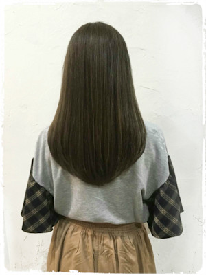 【*+お客様STYLE+*親しみやすさ◎simpleストレー